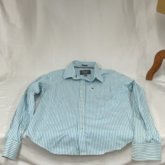 EUC Mens long sleeve button down Abercrombie &Fitch shirt - Picture 4 of 4